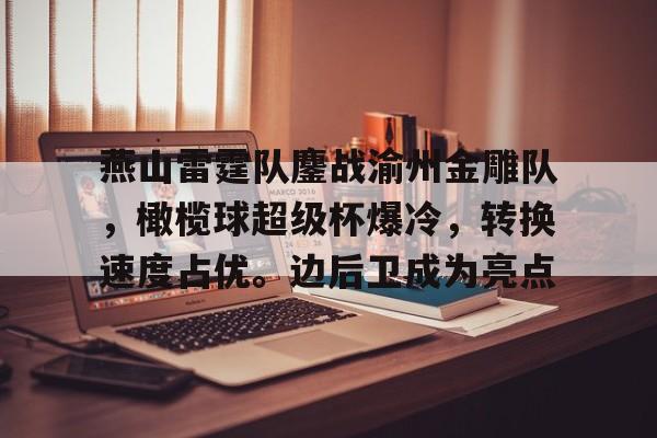 爱游戏在线服务-燕山雷霆队鏖战渝州金雕队，橄榄球超级杯爆冷，转换速度占优。边后卫成为亮点的简单介绍